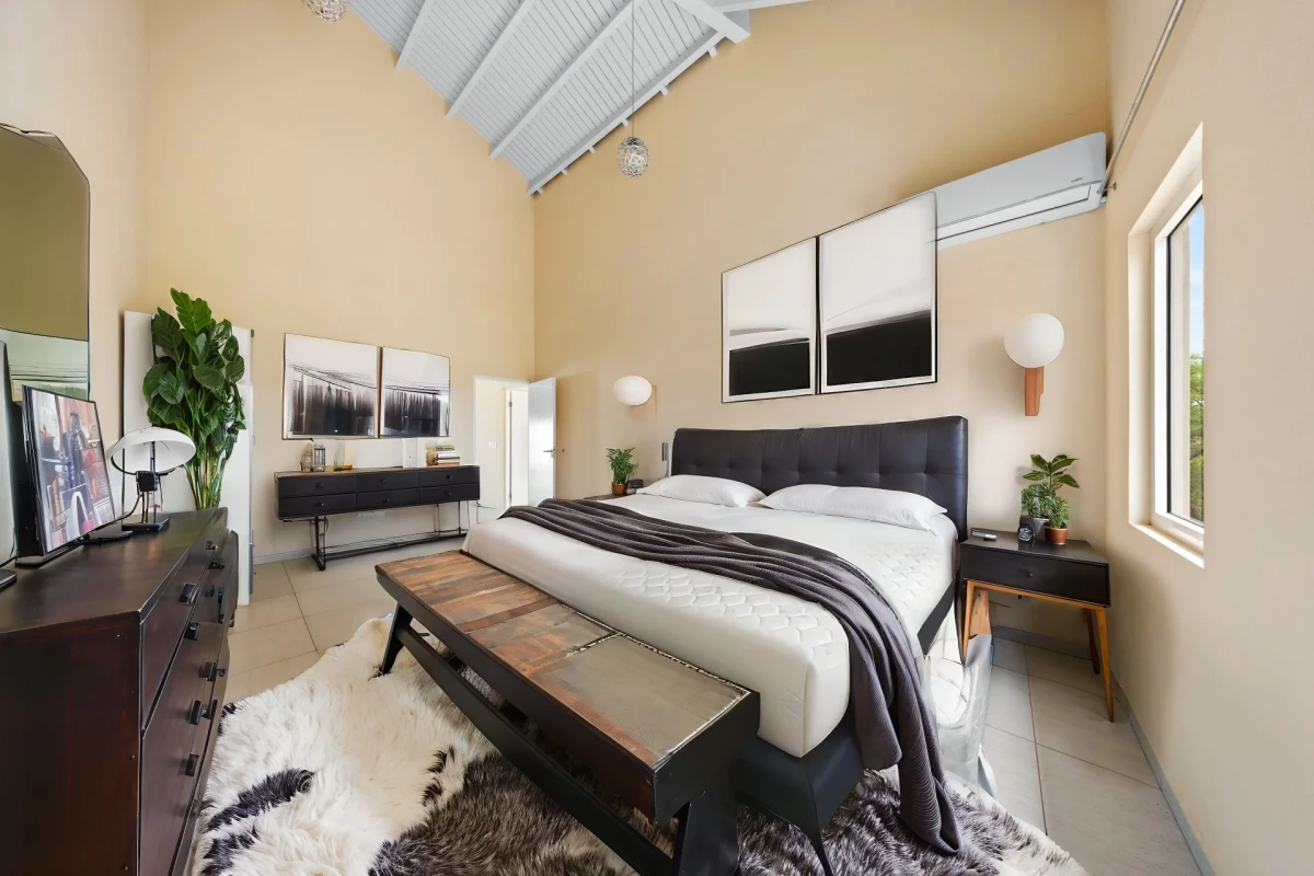 Bedroom 3, after virtual staging