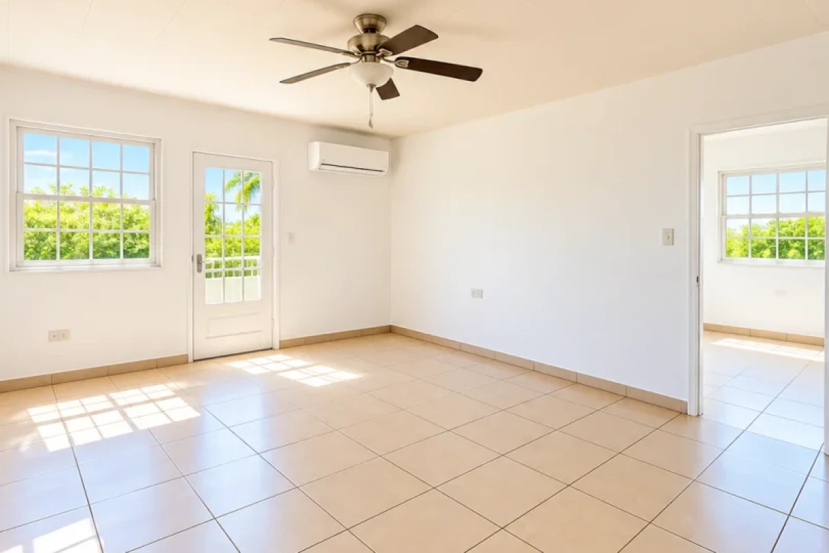 Bedroom, before virtual staging