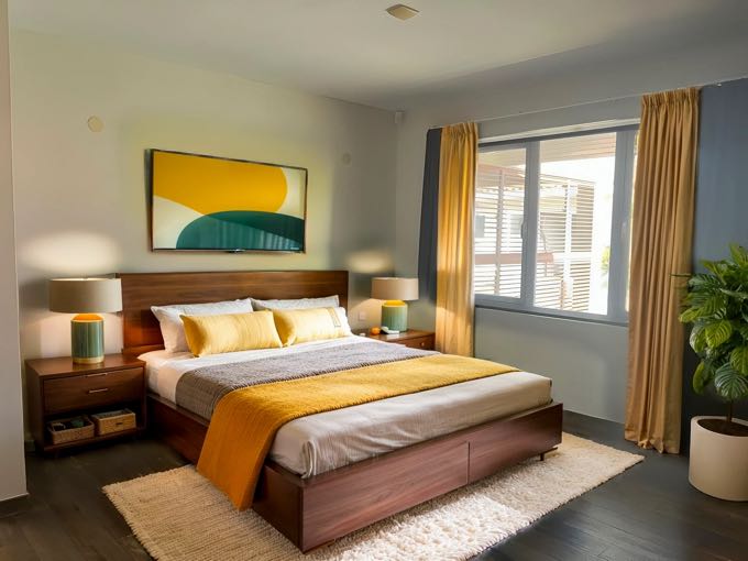 After virtual staging
